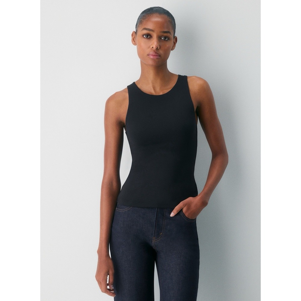 Aritzia Original 90s Contour Muscle Tank Top Black NWT Small